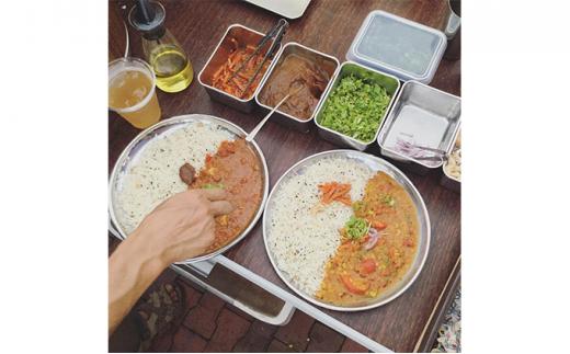 いなほ屋 × cotan 菜食 カレー キット2種 中級編（エッグロースト＆サンバル）