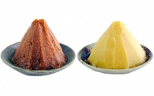 生麹味噌　岡山甘口3個／吟醸白みそ3個セット