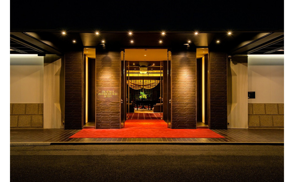 【岡山国際ホテル】平休日1泊朝食付 ペア宿泊券《スタンダードツイン》