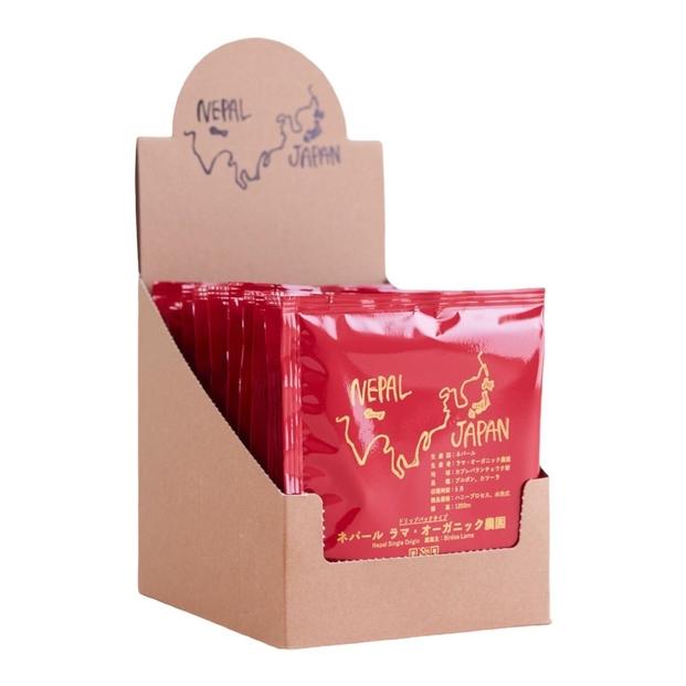 SDGs目標1（貧困をなくそう）ネパール　ラマ・オーガニック農園ディスプレイカートン12包