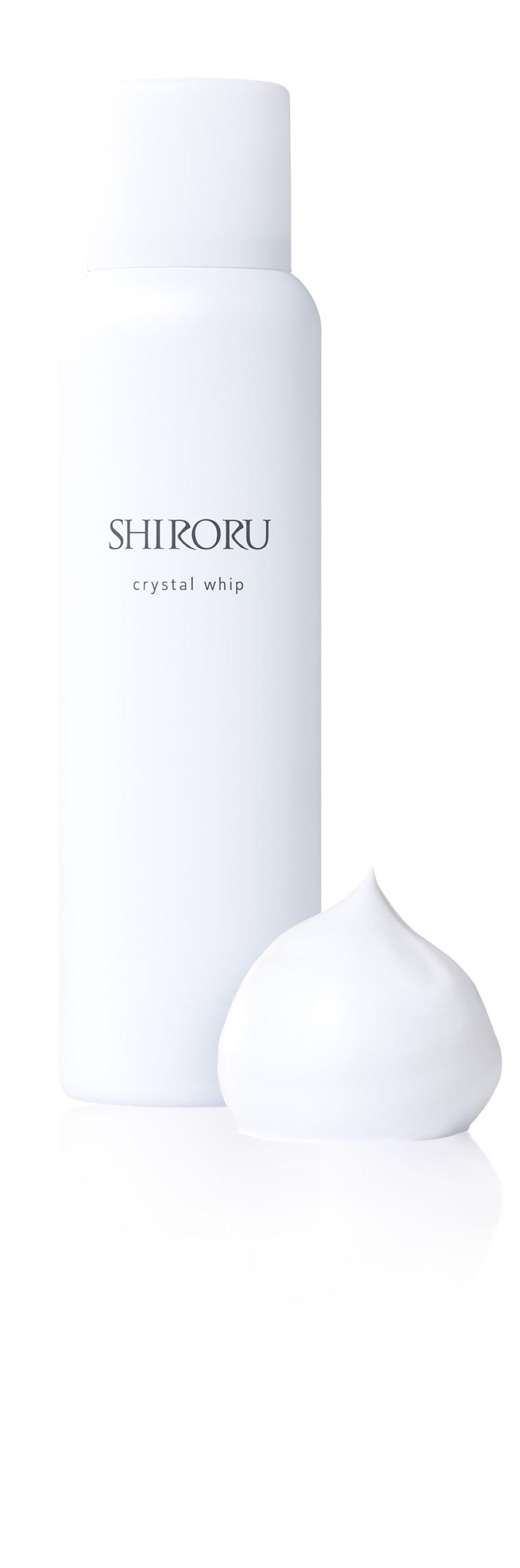 SHIRORU クリスタルホイップ 120g＜炭酸泡洗顔が毛穴・くすみ汚れを吸着＞