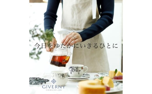 リネンエプロン / ネックストラップ - チャコールグレー x オリーブ