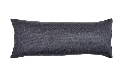 【ヘリンボン・ブラック】 はぎもの舎　ゆったり寝返りを打てる長枕 ピロークッション・レクタ（ロング）【枕 ピロー クッション ピロークッション 岡山県 倉敷市 おすすめ 人気】