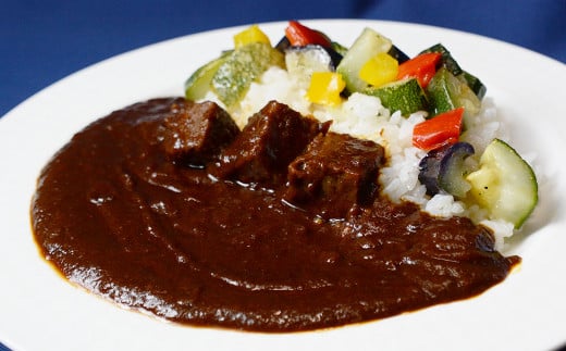 黒ビーフカレー200g 6個セット【カレー ビーフカレー スパイシー 冷凍 冷凍食品 岡山県 倉敷市 おすすめ 人気】