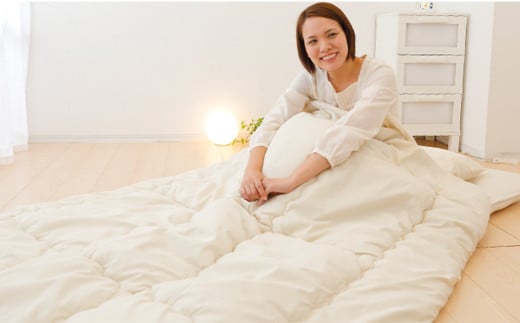 今すぐ使える布団3点セット シングル（敷き布団、掛布団、枕）【布団セット 寝具 布団 掛け布団 敷布団 枕 まくら シングル コンパクト 家庭用 来客用 圧縮梱包 岡山県 倉敷市 おすすめ 人気】