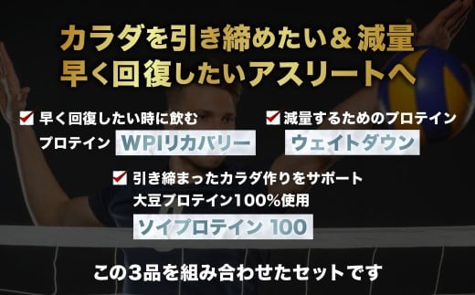 ザバス プロテイン バレーセット