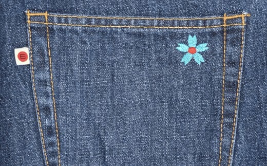 【32インチ】【限定モデル】児島産 オリジナルセルビッチデニム使用 BLUESAKURA ストレートジーンズ/BLUE ジーンズ ズボン デニム デニムパンツ 岡山県 倉敷市