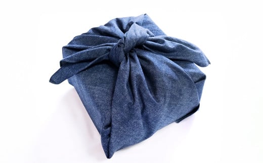 児島セルビッチデニム 風呂敷 （レザーバッグホルダー付き ）【デニム風呂敷 デニム レザーバッグ 手提げバッグ バック 高品質レザー 岡山県 倉敷市 おすすめ 人気】