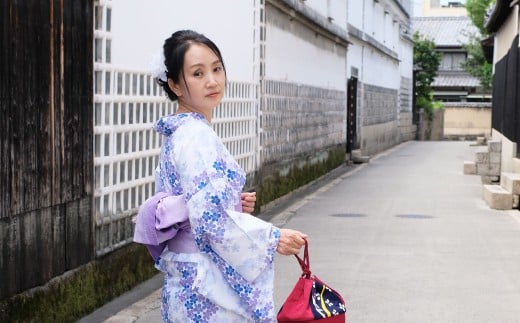 手ぶらでOK 浴衣レンタル チケット（2名様） 撮影プラン 着付け・小物一式 ヘアセット付き