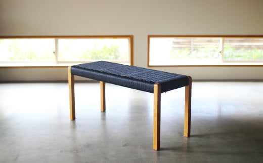 ベンチ【Sサイズ】オーク材　ブラック【ベンチ 椅子 イス いす 生活 暮らし お洒落 TKM FURNITURE 岡山県 倉敷市 おすすめ 人気】