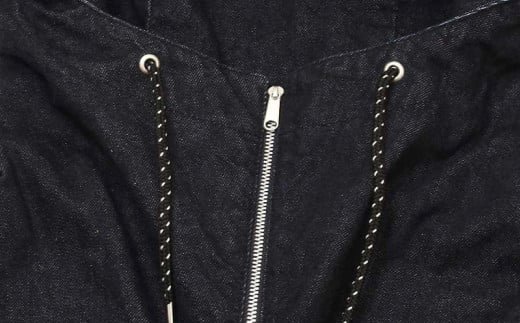 【SIZE:FREE】T-ASSACレディースアノラックパーカ「ANORAK ／ INDIGO」【T-ASSAC 児島デニム デニム 衣類 岡山県 倉敷市 おすすめ 人気】