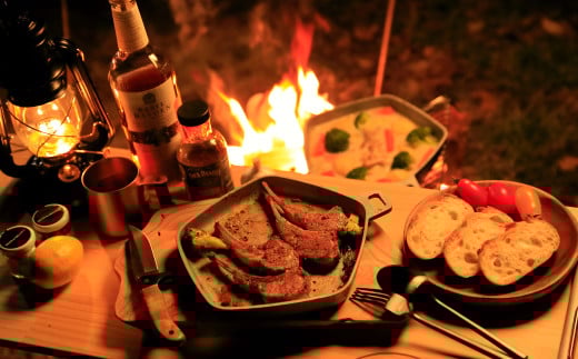 KEIxF 極厚アルミスキレット 浅型