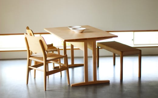 ダイニングチェア【オーク材】ナチュラル色　2018年設計【ダイニングチェア 椅子 イス いす 生活 暮らし お洒落 TKM FURNITURE 岡山県 倉敷市 おすすめ 人気】