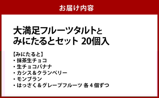 【定期便】倉敷市からこだわりの強いオーナーが作ったタルトを2回、2か月に分けてお届け フルーツたっぷりの大満足フルーツタルトと かわいらしいミニタルト20個入り【ケーキ タルト フルーツ スイーツ フルーツタルト 人気スイーツ 人気タルト 岡山県 倉敷市 おすすめ 人気】