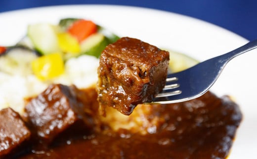 黒ビーフカレー200g 6個セット【カレー ビーフカレー スパイシー 冷凍 冷凍食品 岡山県 倉敷市 おすすめ 人気】