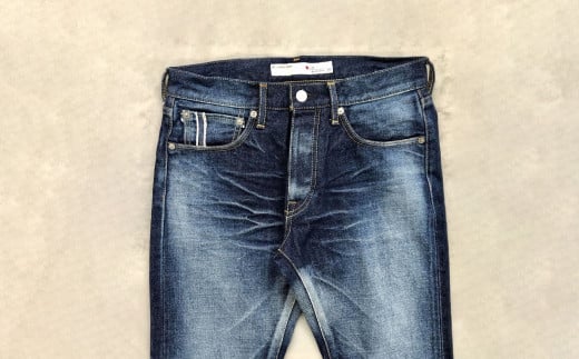 【岡山デニム】立体加工3Dジーンズ［スリムテーパード］／30インチ【デニム ジーンズ ジャケット 服飾 服お洒落 岡山県 倉敷市 おすすめ 人気】