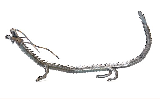 龍 鉄製 オブジェ 曲げ【オブジェ 模型 インテリア 飾り 鉄 岡山県 倉敷市 おすすめ 人気】