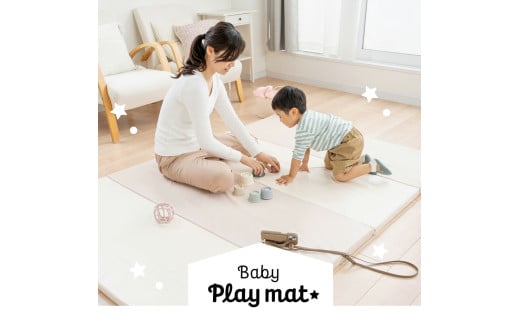 【アイボリー】【レギュラーサイズ】ベビープレイマット ベビー マットレス ジョイントマット 日本製 約4cm マットレス 寝具 敷き布団 敷布団 岡山県 倉敷市