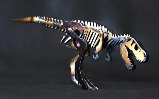 恐竜 鉄製 オブジェ ティラノサウルス S model【恐竜 オブジェ