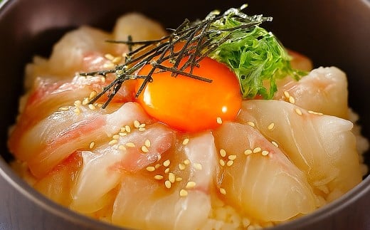 岡山ブランド魚 桃鯛 桃鯛の漁師秘伝漬け丼 4食分