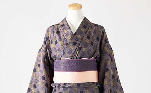 手ぶらでOK デニム着物レンタル チケット（2名様） 着付け・小物一式 ヘアセット付き