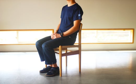 ダイニングチェア【オーク材】ナチュラル色　2020年設計【ダイニングチェア 椅子 イス いす 生活 暮らし お洒落 TKM FURNITURE 岡山県 倉敷市 おすすめ 人気】