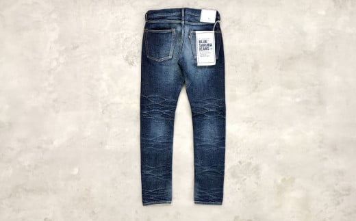 【岡山デニム】立体加工3Dジーンズ［スリムテーパード］／34インチ【デニム ジーンズ ジャケット 服飾 服お洒落 岡山県 倉敷市 おすすめ 人気】