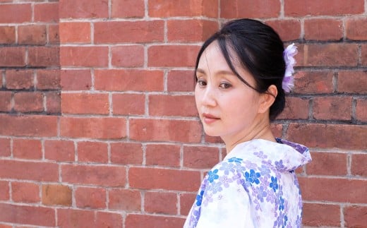 手ぶらでOK 浴衣レンタル チケット（2名様） 撮影プラン 着付け・小物一式 ヘアセットなし