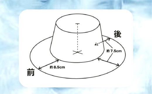 【児島】デニムウエスタンハット セルヴィッチデニム/12oz 雑貨 小物 ファッション ふるさと納税限定