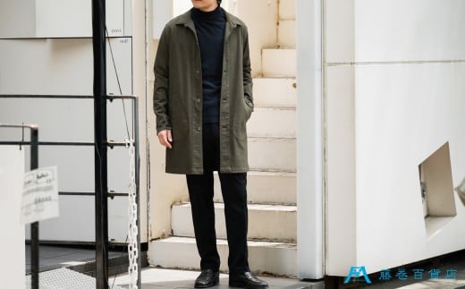 【ONO＋8186】藤巻百貨店別注 倉敷デニムコート/カーキ