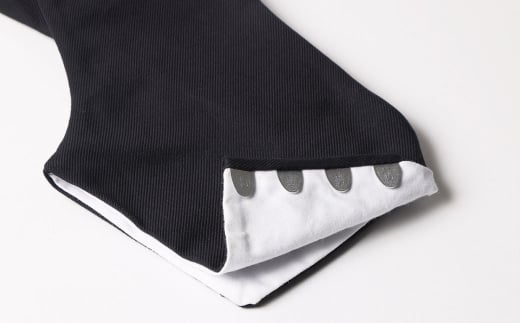 雲才足袋四枚馳黒底【24.5cm】