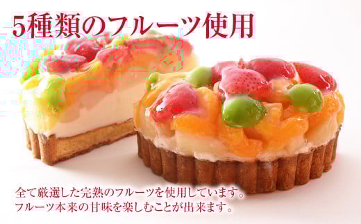 【定期便】倉敷市からこだわりの強いオーナーが作ったタルトを2回、2か月に分けてお届け フルーツたっぷりの大満足フルーツタルトと かわいらしいミニタルト20個入り【ケーキ タルト フルーツ スイーツ フルーツタルト 人気スイーツ 人気タルト 岡山県 倉敷市 おすすめ 人気】