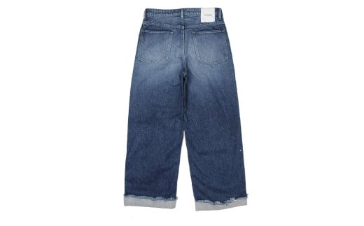 【SIZE:1】T-ASSACレディースジーンズ「WIDE／LIGHT INDIGO」（ワイド）【T-ASSAC シーンズ スキニー ジーパン 児島デニム デニム 衣類 岡山県 倉敷市 おすすめ 人気】