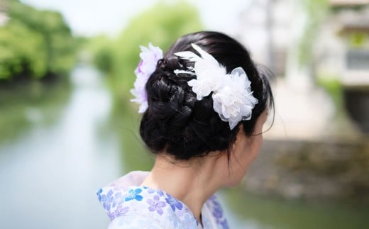 手ぶらでOK デニム着物レンタル チケット（1名様） 撮影プラン 着付け・小物一式 ヘアセットなし