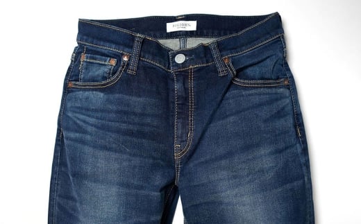 《32インチ：81.0cm》メンズストレッチジーンズ（ナチュラル加工のブルー)【ビッグジョン ストレッチジーンズ ジーンズ ワンウォッシュ 岡山県 倉敷市 おすすめ 人気】