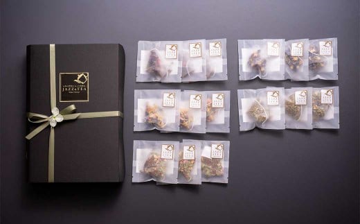 JAZZ&TEA（ジャズアンドティー ）ブレンドティー6種類詰め合わせ 18パック入り【香料・着色料不使用】【ティーバッグ・小包装】【紅茶 ブレンドティー ティー 詰め合わせ 岡山県 倉敷市 おすすめ 人気】