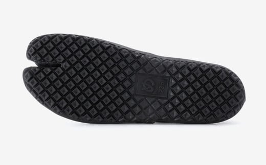 足袋型シューズ『たびりら』カラー：デニム【22.5cm】【倉敷市産 国産 靴 くつ シューズ 足袋型コンフォートシューズ 足袋シューズ 足袋 軽い 綿100％ 岡山県 倉敷市 おすすめ 人気】