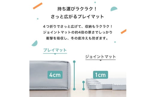 【アイボリー】【レギュラーサイズ】ベビープレイマット ベビー マットレス ジョイントマット 日本製 約4cm マットレス 寝具 敷き布団 敷布団 岡山県 倉敷市