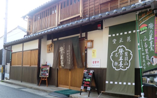 磯乃羊羹（1本210g×3本箱入）＆ふる里最中（10個箱入）　【羊羹 ようかん 最中 もなか 和菓子 菓子 ギフト 贈答用 岡山県 倉敷市 おすすめ 人気】