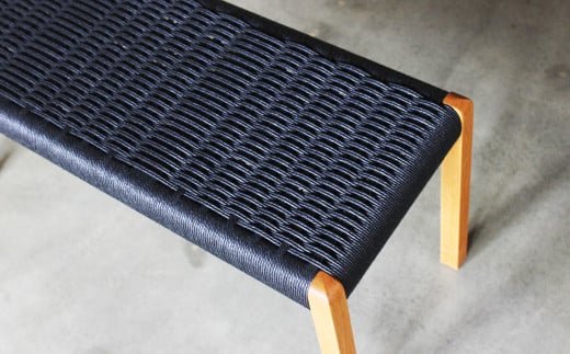 ベンチ【Sサイズ】オーク材　ブラック【ベンチ 椅子 イス いす 生活 暮らし お洒落 TKM FURNITURE 岡山県 倉敷市 おすすめ 人気】