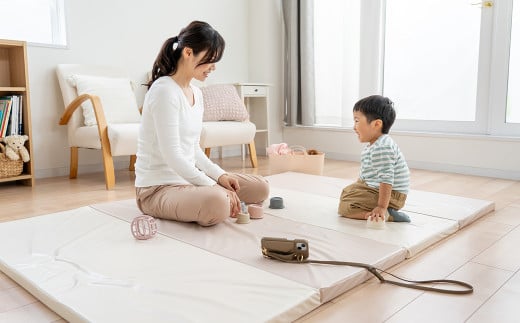 【アイボリー】【レギュラーサイズ】ベビープレイマット ベビー マットレス ジョイントマット 日本製 約4cm マットレス 寝具 敷き布団 敷布団 岡山県 倉敷市