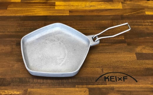 KEIxF 極厚アルミスキレット 浅型