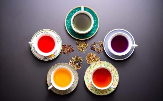 JAZZ&TEA（ジャズアンドティー ）ブレンドティー5種類詰め合わせ 15パック入り【香料・着色料不使用】【ティーバッグ・小包装】【紅茶 ブレンドティー ティー 詰め合わせ 岡山県 倉敷市 おすすめ 人気】