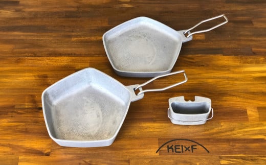 KEIxF 極厚アルミスキレット セット