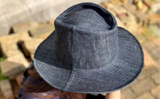 【児島】デニムウエスタンハット セルヴィッチデニム/12oz 雑貨 小物 ファッション ふるさと納税限定