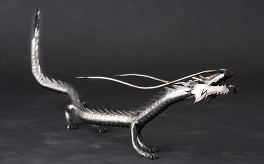 龍 鉄製 オブジェ 横【オブジェ 模型 インテリア 飾り 鉄 岡山県 倉敷市 おすすめ 人気】