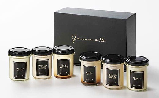 岡山県産フルーツプリン3種6個セット