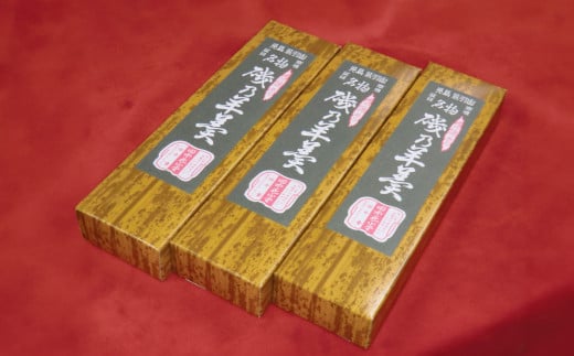 磯乃羊羹（1本330g×3本バラ）　【羊羹 ようかん 和菓子 菓子 ギフト 贈答用 岡山県 倉敷市 おすすめ 人気】