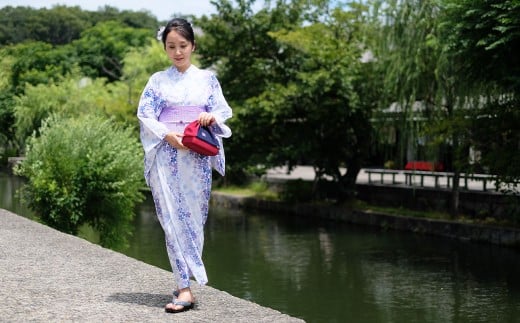 手ぶらでOK 浴衣レンタル チケット（2名様） 撮影プラン 着付け・小物一式 ヘアセット付き