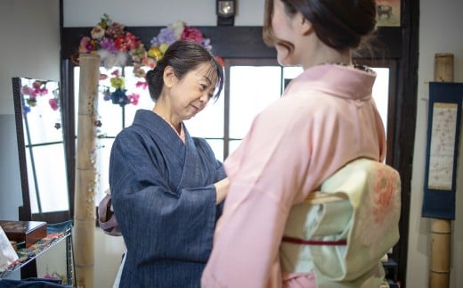 手ぶらでOK 浴衣レンタル チケット（2名様） 着付け・小物一式 ヘアセットなし